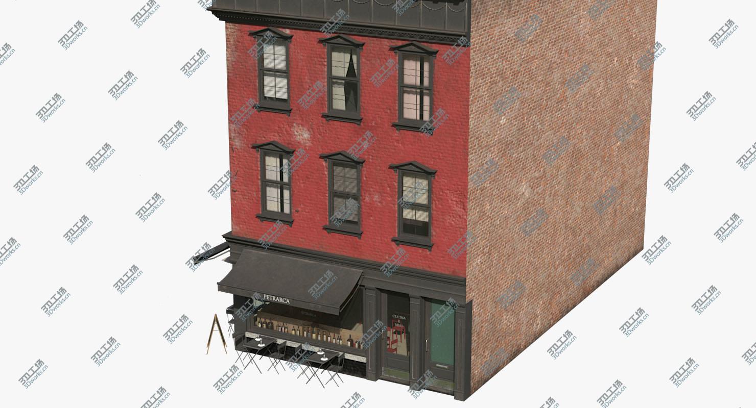 images/goods_img/202104023/New York Corner Building Restaurant 3D model/4.jpg